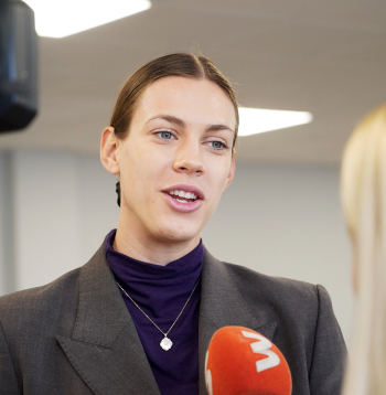 Pludmales volejboliste Tīna Graudiņa.