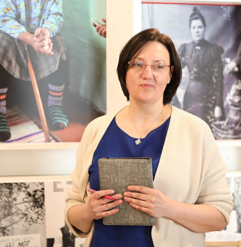 Muzeja "Latvieši pasaulē" muzejpedagoģe Danute Grīnfelde: "Visvairāk nepieciešami taustāmi priekšmeti, jo jāveido izstādes."