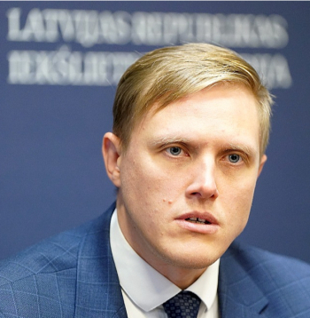Iekšlietu ministrs Jānis Dombrava.