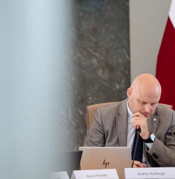 NVO pārstāvju un vairāku Ministru kabineta locekļu tikšanās.