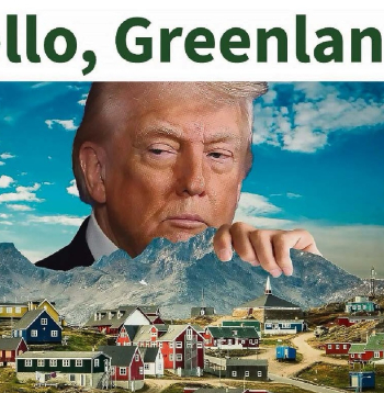 "Sveika, Grenlande!" – attēls, ko savā sociālajā tīklā "Truth Social" 1. augustā ievietojis ASV prezidents Donalds Tramps. Visdrīzāk tam ir saistība ar "Greenland Energy" patvarīgo darbošanos.