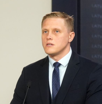 Iekšlietu ministrs Jānis Dombrava.