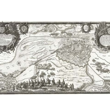Rīgas aplenkums 17. gs. gravīrā.