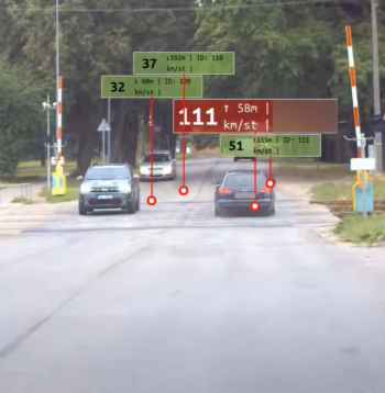 Bēgošais "Audi" vadītājs Cēsīs.