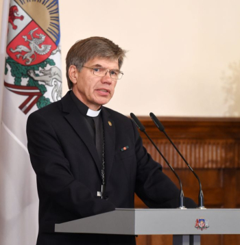Mācītājs Guntis Kalme.