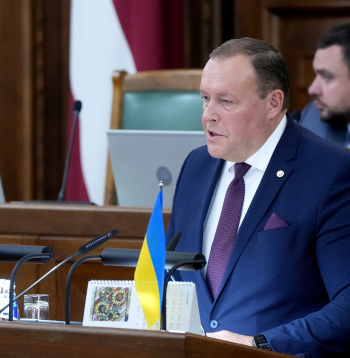 Satiksmes ministrs Rihards Kozlovskis.