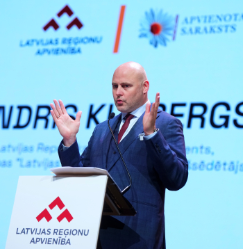Latvijas Reģionu Apvienības kongress. Andris Kulbergs.