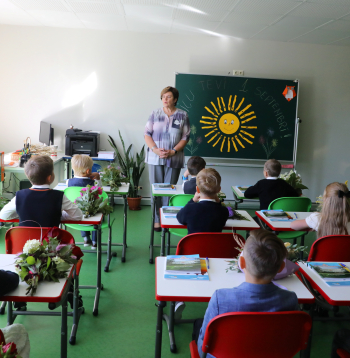 Skola, klase, skolēni. Ilustratīvs attēls.