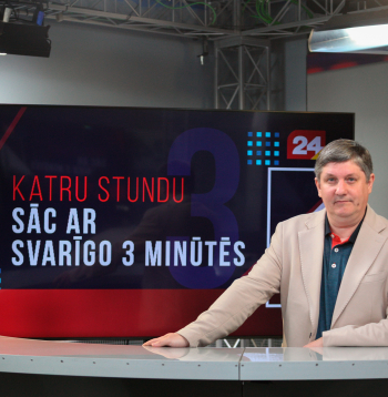 Žurnālists Guntis Meisters.