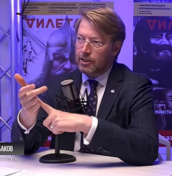 Partijas "Jabloko" vadīājs Nikolajs Ribakovs.