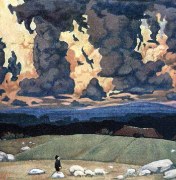 Pētera Kundziņa "Cūkgans" (1928).