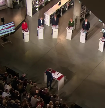 15. Saeimas vēlēšanu debates.