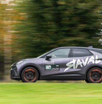 Konkursa "Latvijas e-Auto 2026/27" žūrijas padziļinātie testa braucieni.