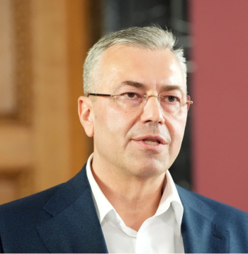 Starptautiskās aizsardzības produkcijas ražotāju asociācijas (SAPRA) valdes priekšsēdētājs Edgars Zandmanis.