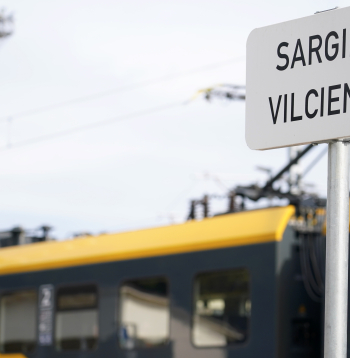 Vilciens. Ilustratīvs attēls. Vilciens. Ilustratīvs attēls.
