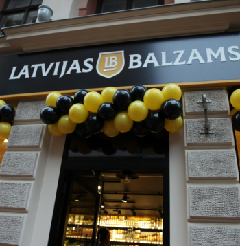 AS "Latvijas balzams" veikals.
