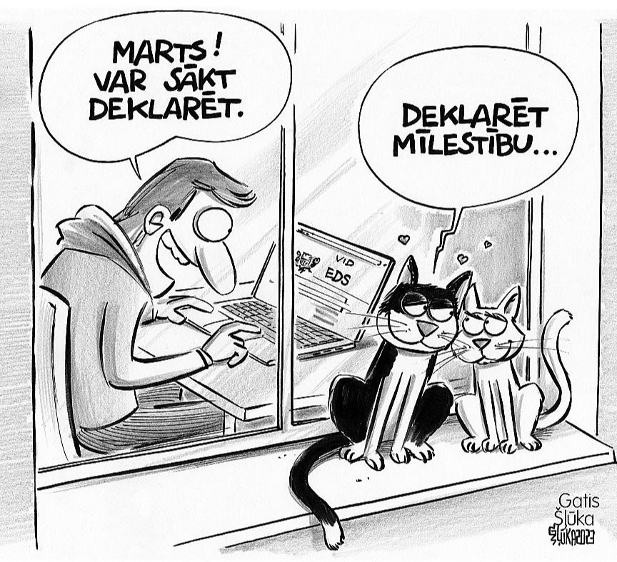 Gatis Šļūka. Var sākt deklarēt mīlestību!