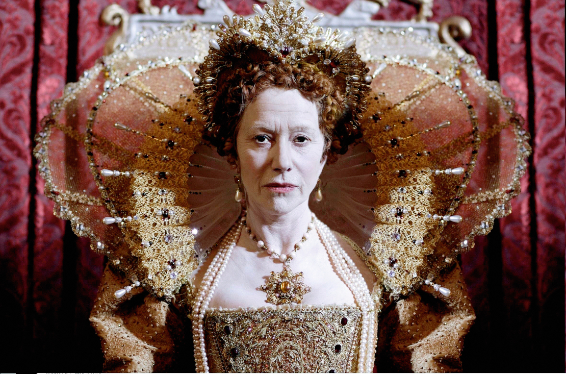 Helēna Mirena Elizabetes I lomā filmā ''Karaliene''.