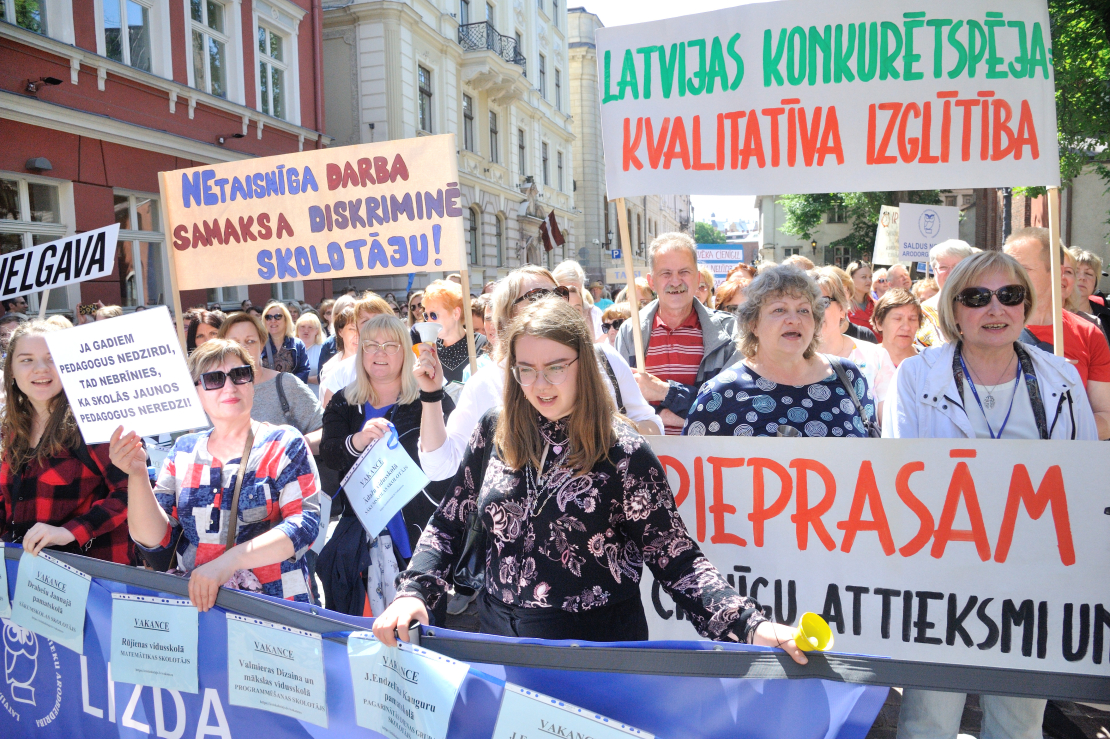 Pedagogu pikets.