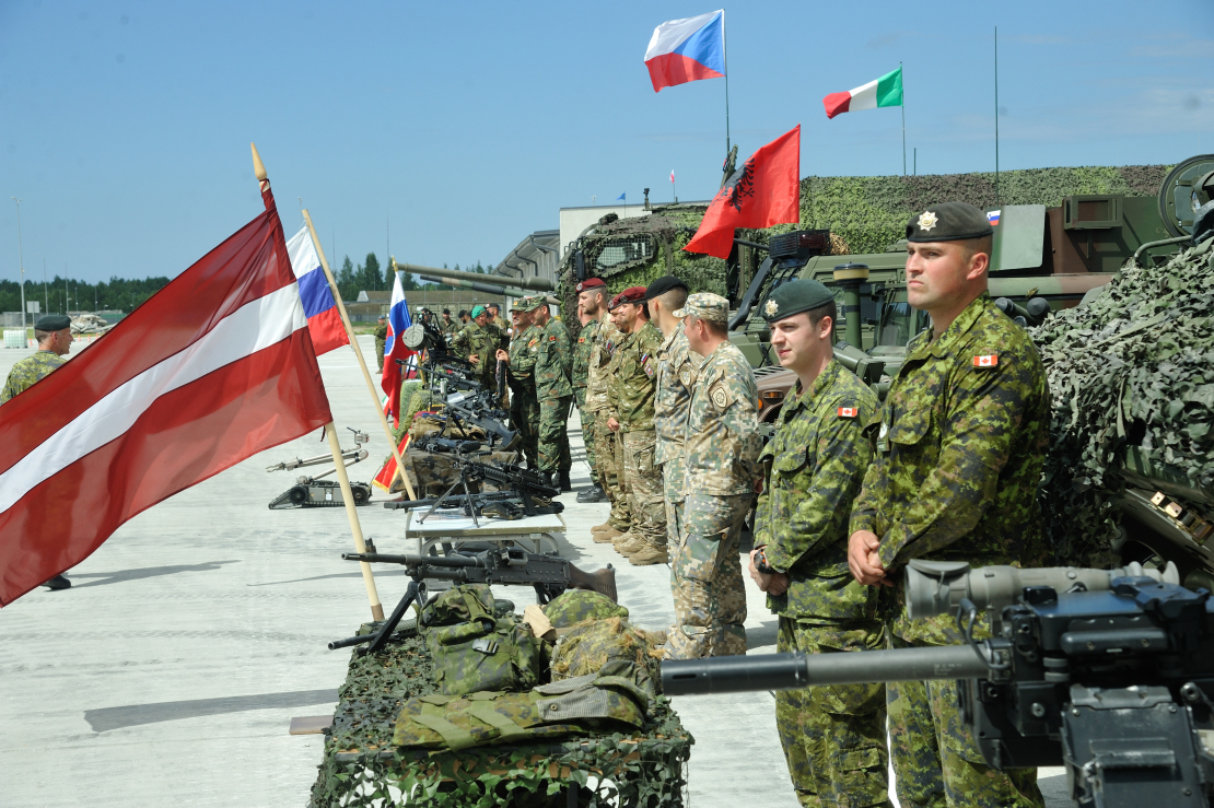 Ādažu militārā bāze un poligons.