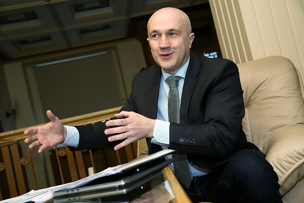Finanšu ministrijas valsts sekretāra vietnieks Eiropas fondu jautājumos Armands Eberhards.
