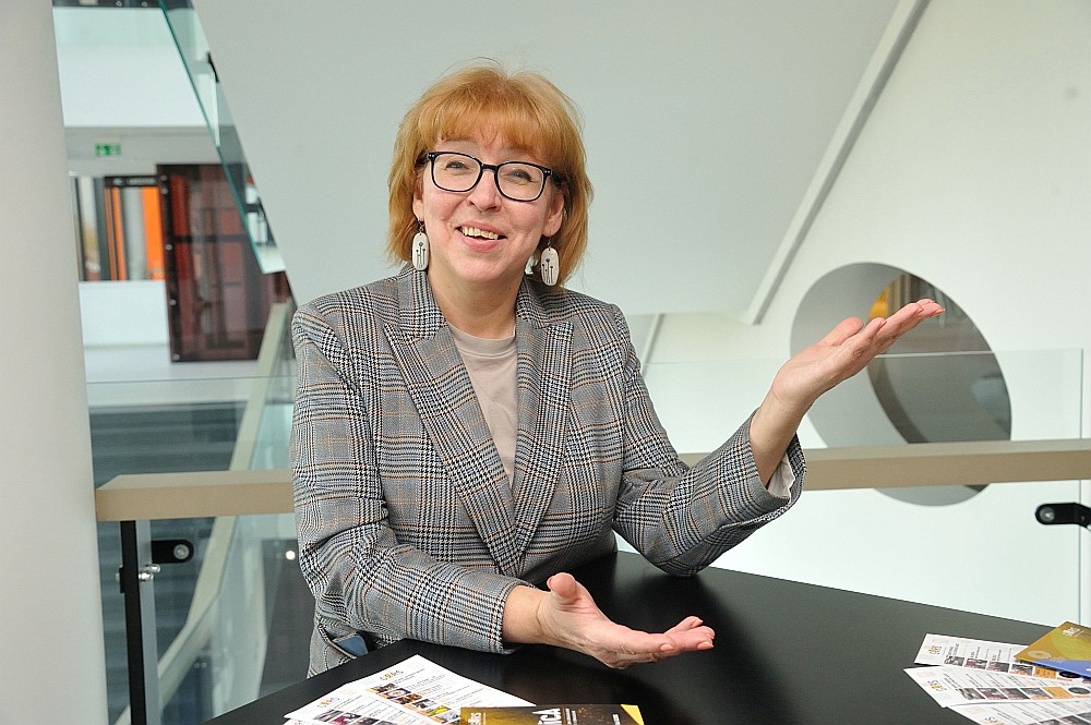 Latgales vēstniecības "Gors" Mākslinieciskās un pasākumu nodaļas vadītāja Ilona Rupaine.