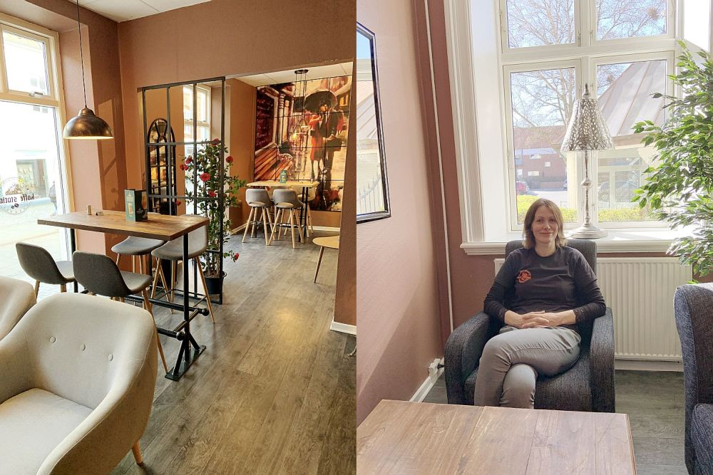 Plānojot "Kaffe Station" interjeru, ticis nolemts neizvēlēties mēbeles no speciāliem restorānu un kafejnīcu veikaliem. Inga Daniela Miķelsone savā nesen atvērtajā kafejnīcā.