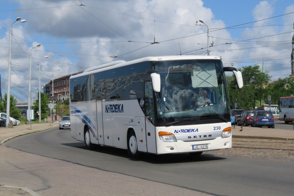 "Nordeka" autobuss.