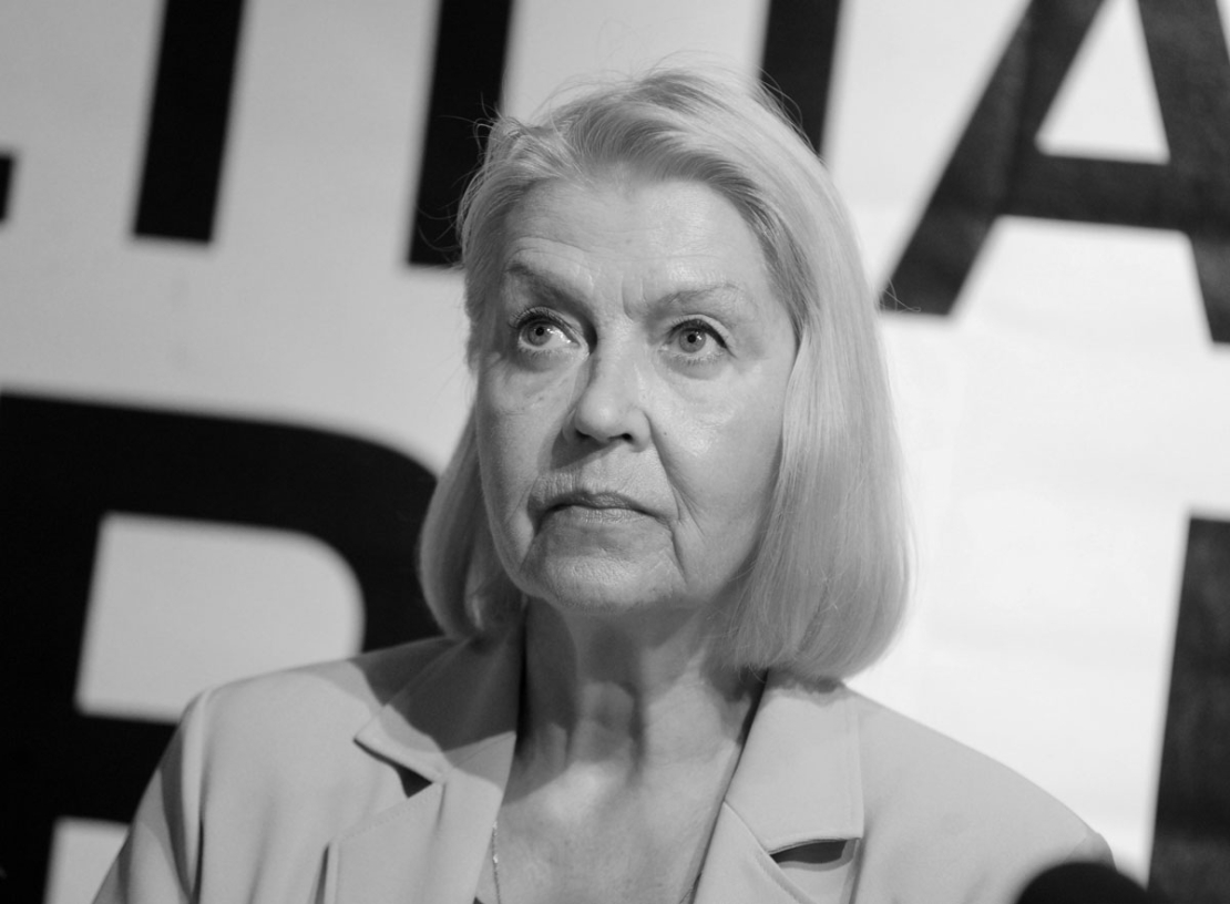 Aktrise Lilita Ozoliņa.