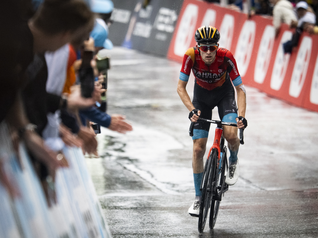Džīno Mēders daudzdienu velobraucienā "Tour de Suisse". 13. jūnijs.
