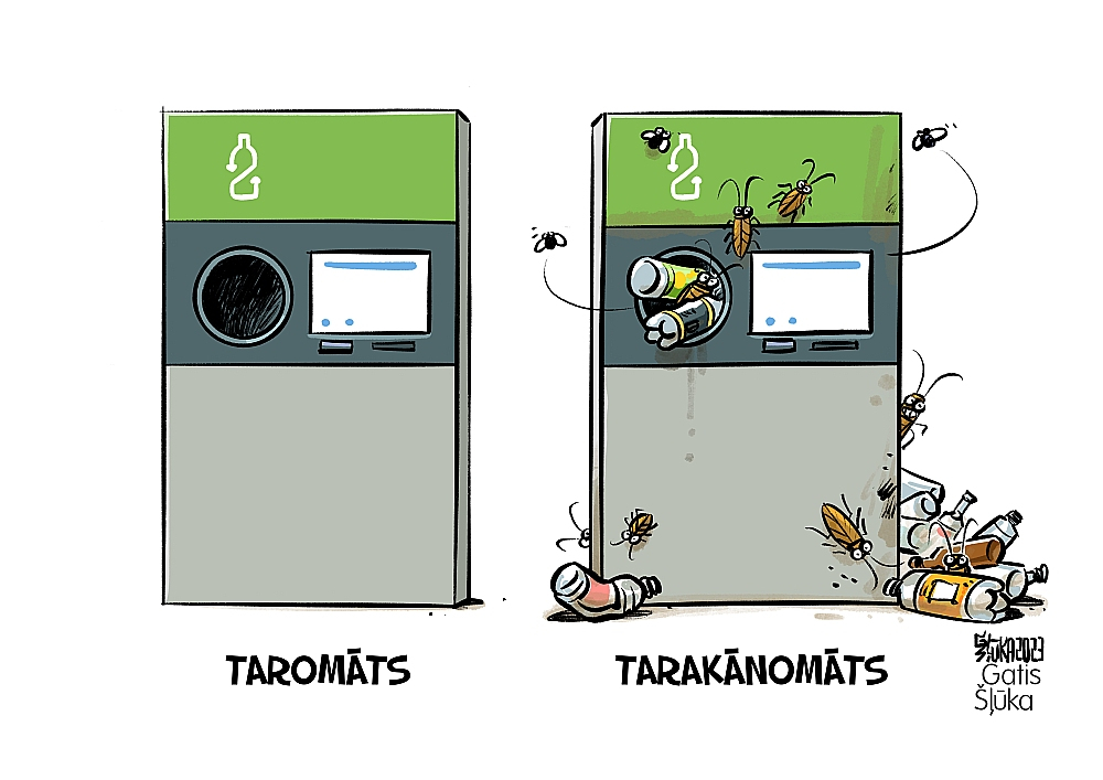 Zīmē Gatis Šļūka: Prusaki taromātā