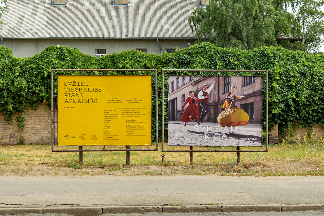 Sveicam svētku dalībniekus Rīgā!