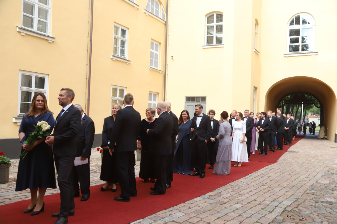 Svinīgā pieņemšana par godu Valsts prezidenta inaugurācijai.