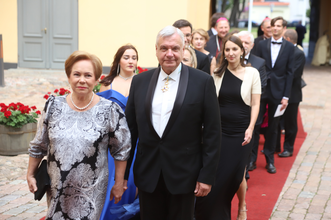 Svinīgā pieņemšana par godu Valsts prezidenta inaugurācijai.