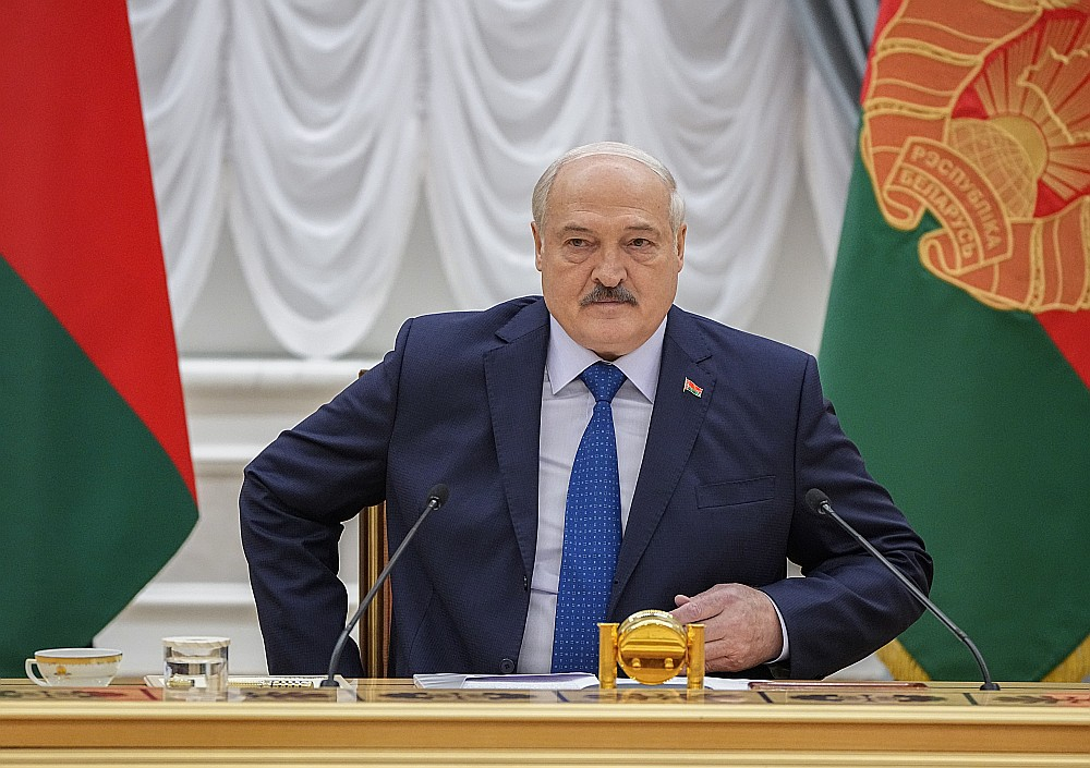 Baltkrievijas diktators Aleksandrs Lukašenko.