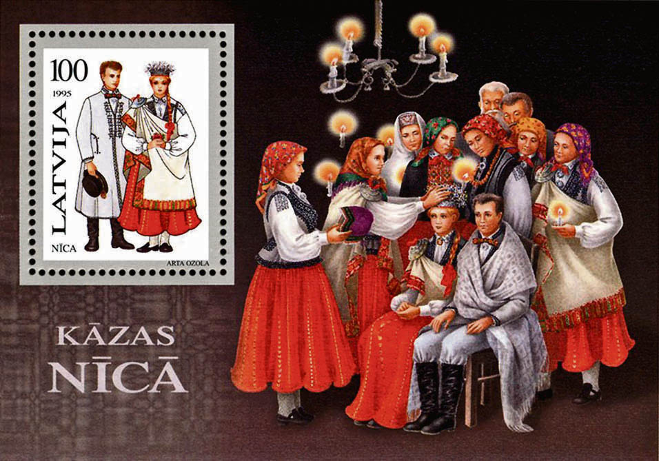Kāzas Nīcā.