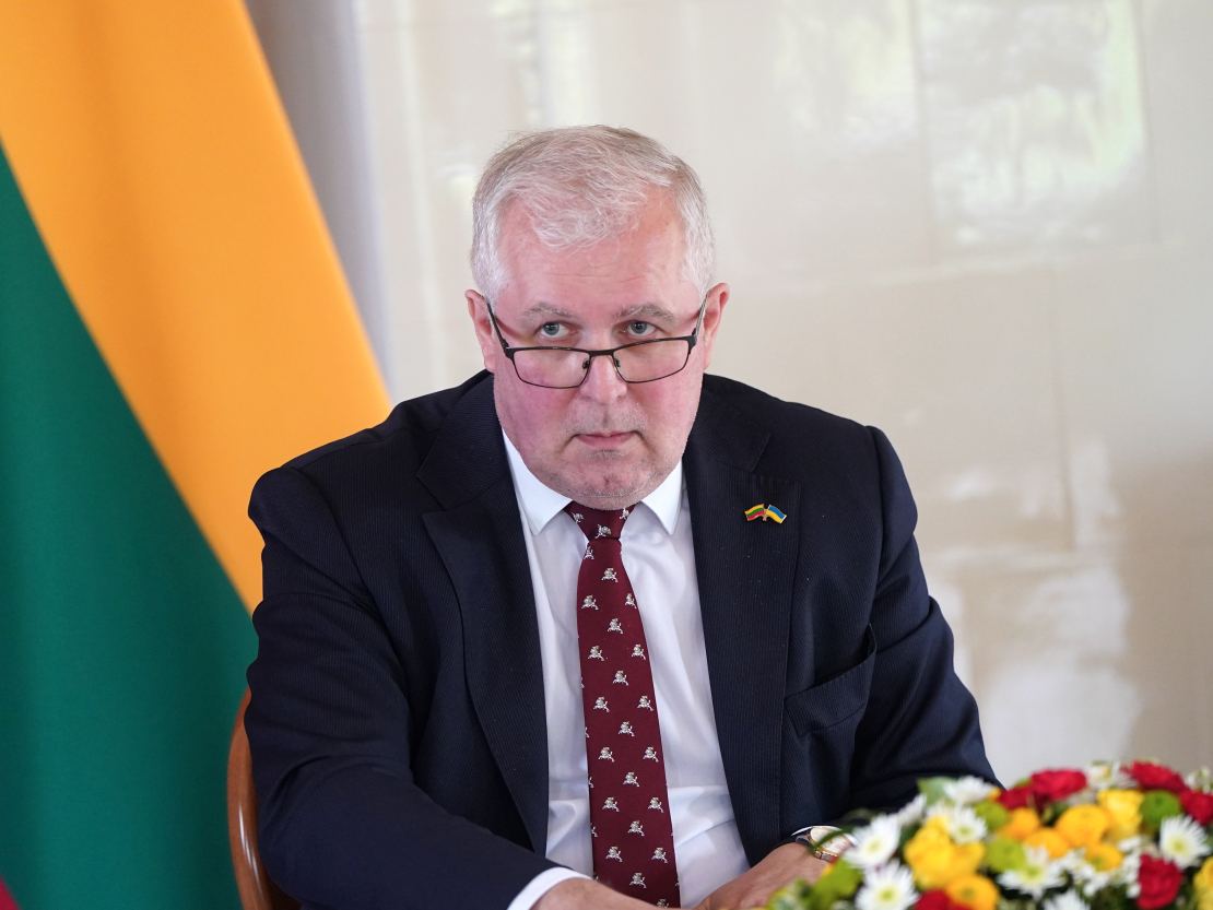 Lietuvas aizsardzības ministrs Arvīds Anušausks.