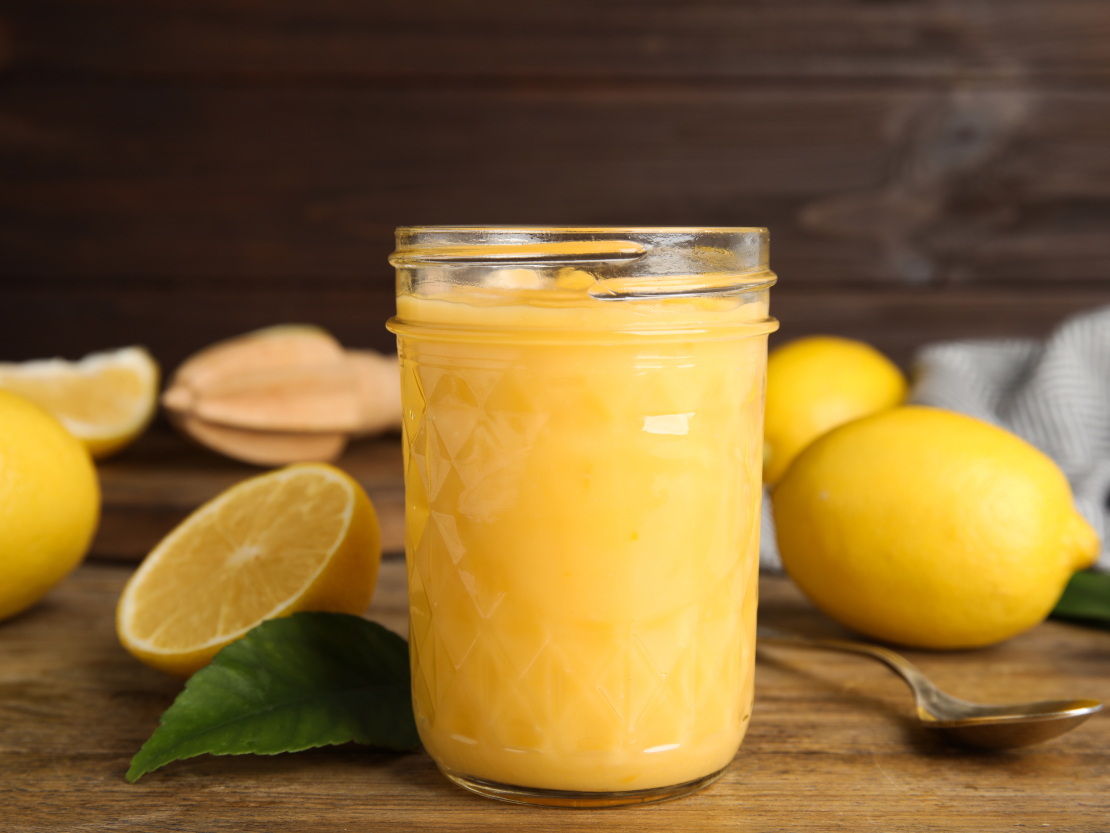 Citronu sīrups.