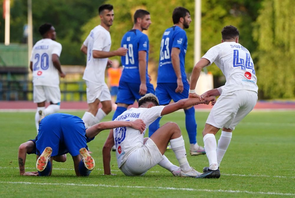 UEFA Konferences līgas spēle Slokas stadionā starp "RFS" un Azerbaidžānas "Sabah" komandām.