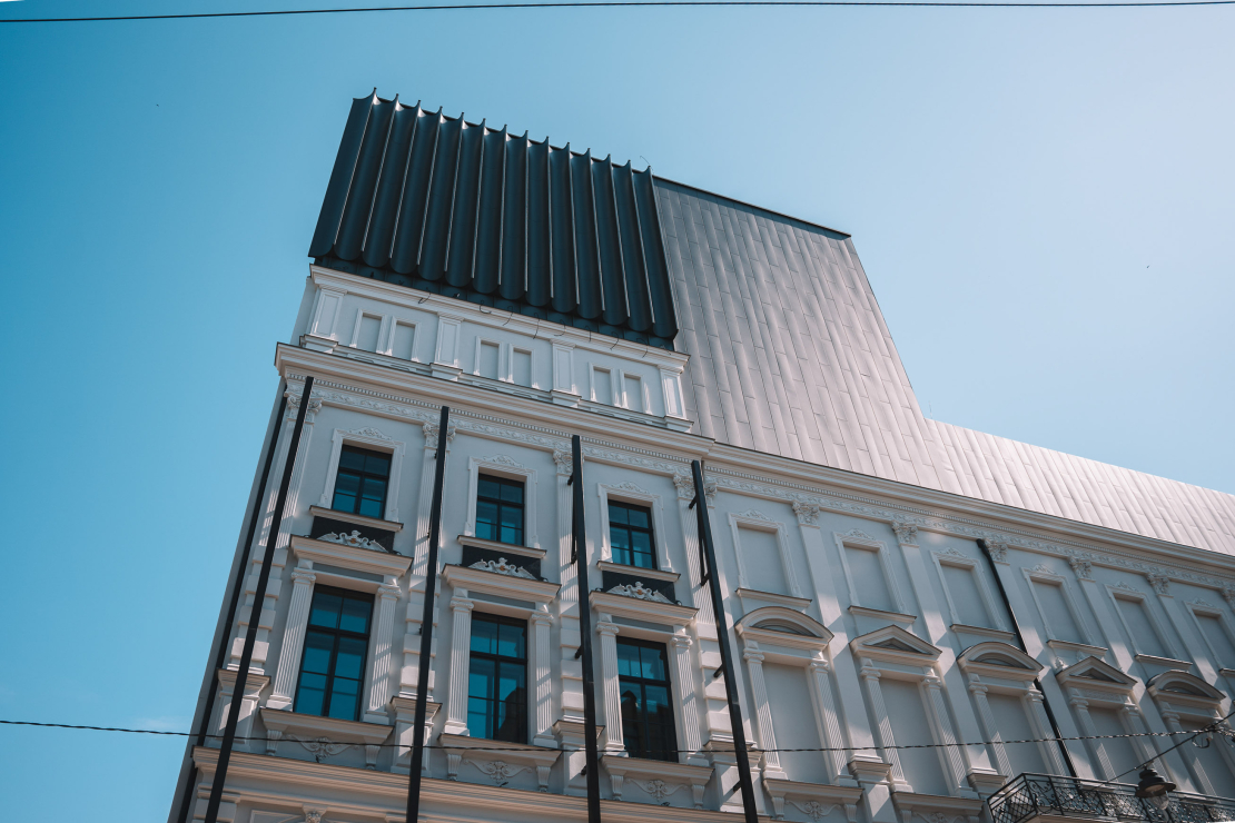 Jaunā Rīgas teātra (JRT) ēku komplekss.