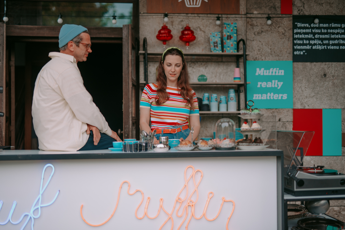 LMT komēdijseriāla "Pilna pastkaste" filmēšana Ķemeros.