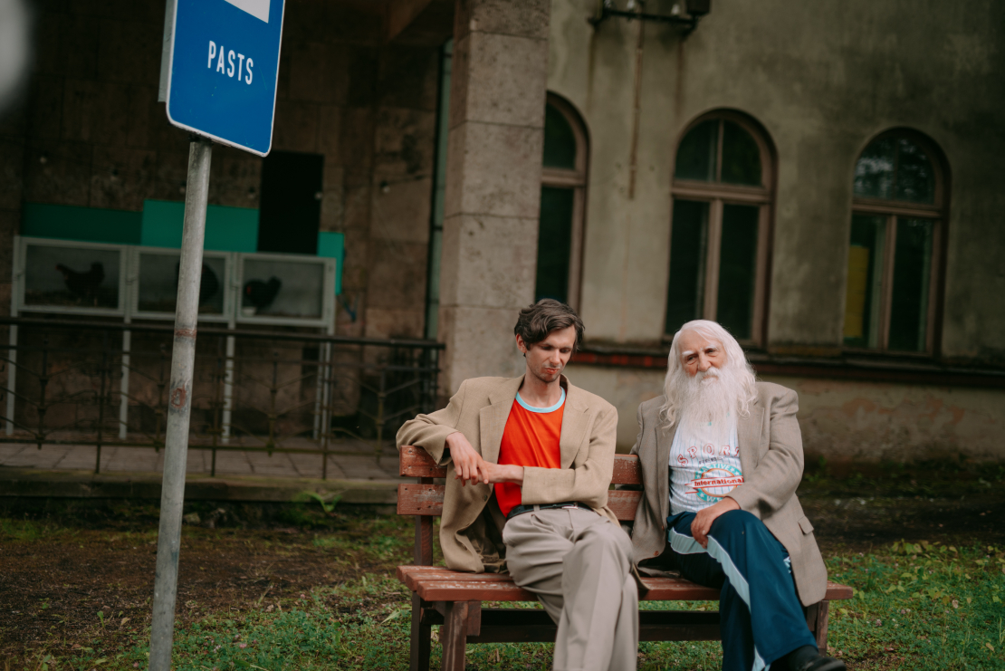 LMT komēdijseriāla "Pilna pastkaste" filmēšana Ķemeros.
