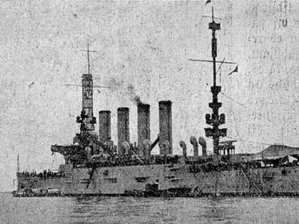 Kreiseris "Pittsburgh" jūrā pie Bolderājas.