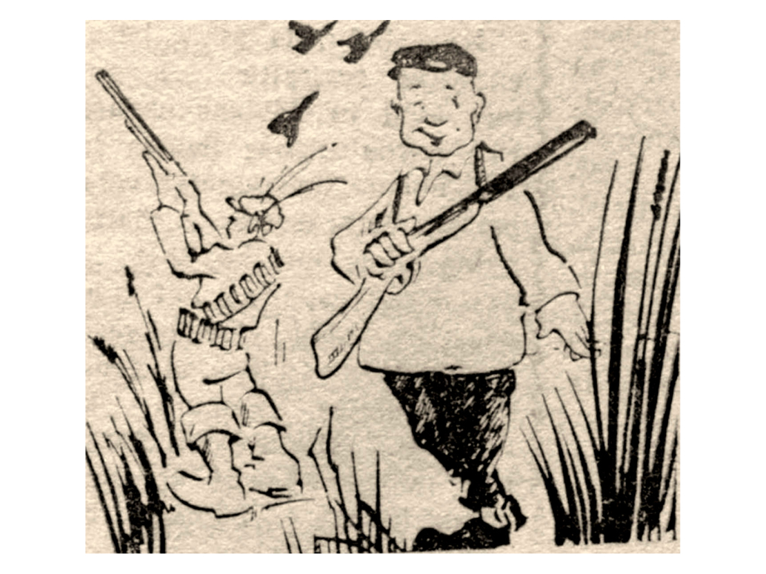 V. Rieksta ilustrācija izdevumā "Komunists" (Liepāja). 1959. gada 23. augustā.