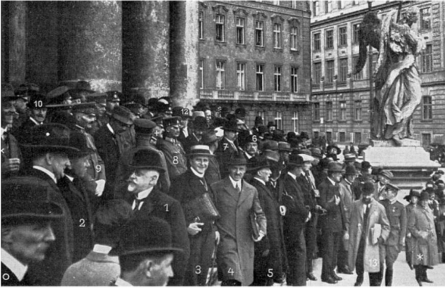Policijas konferences dalībnieki Vīnē 1923. gadā.