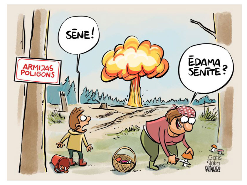 Gatis Šļūka. Vai ēdama sēnīte?