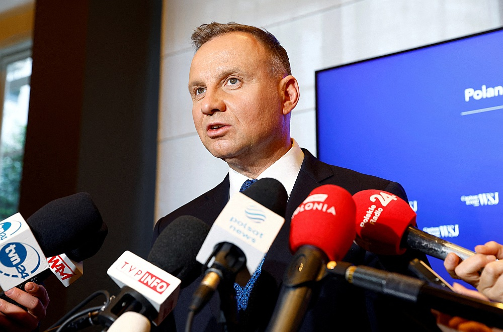 Polijas prezidents Andžejs Duda.