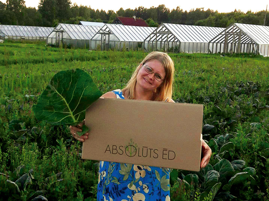 Viena no saimniecībām, kas uzņems interesentus, būs Ilzes Lipskas "Absulūts ēd".