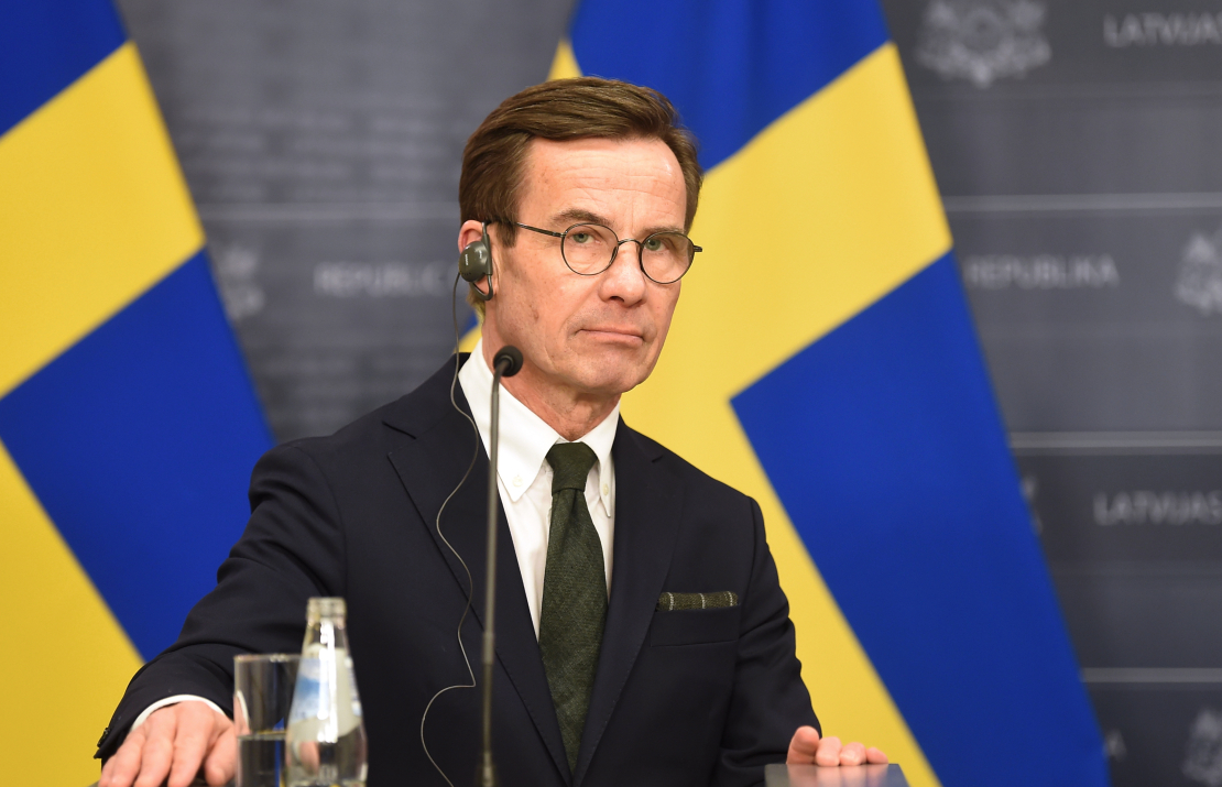 Zviedrijas Ministru prezidents Ulfs Kristersons.