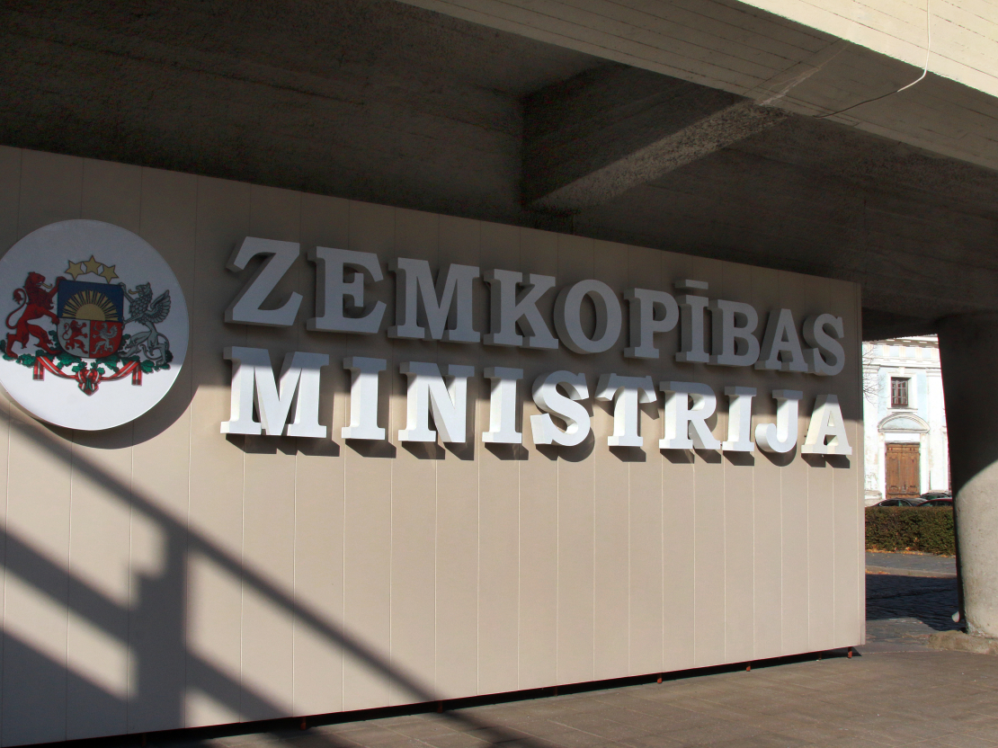 Zemkopības ministrijas ēka.
